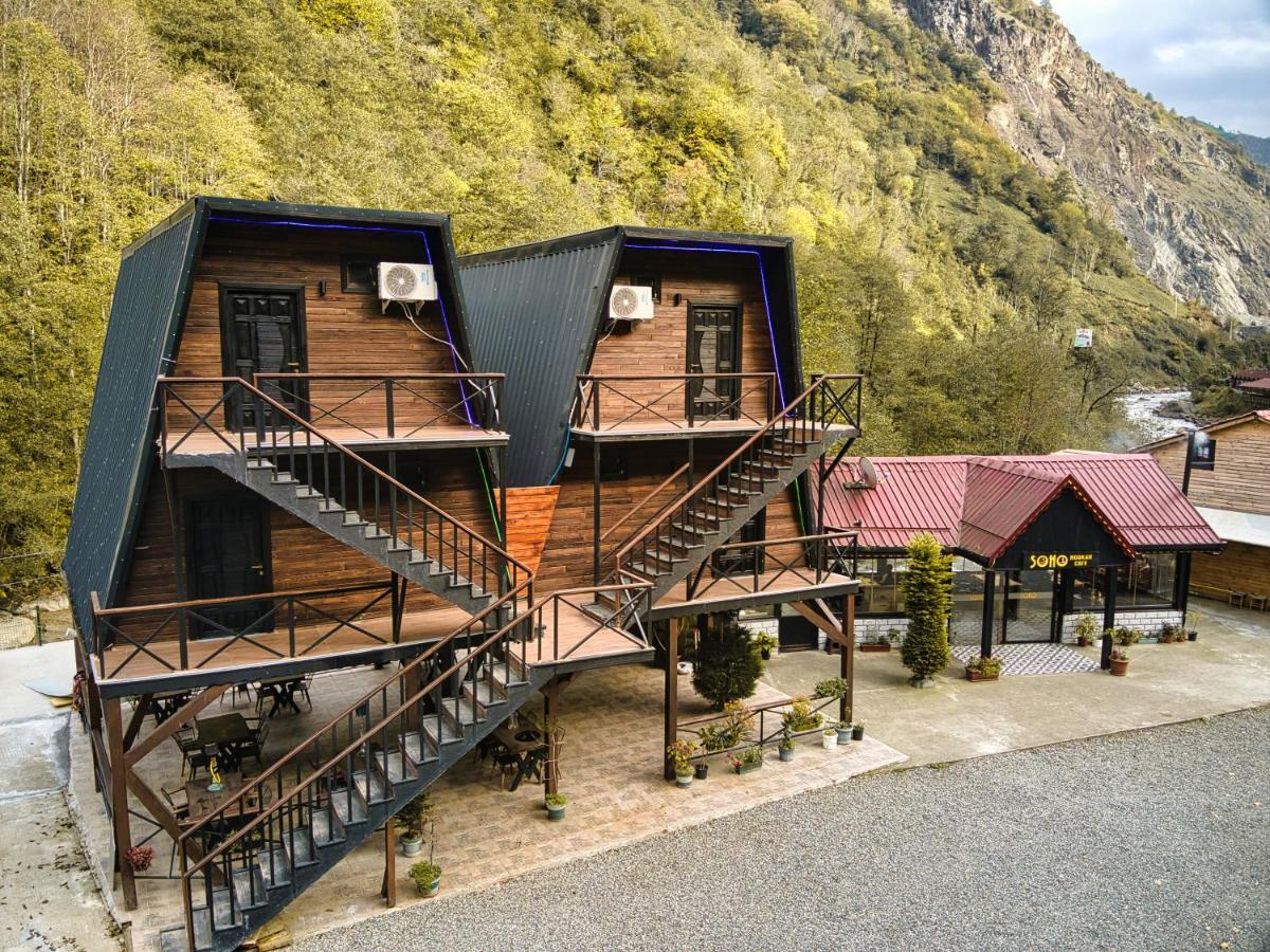 Medi Soho Bungalov Bed & Breakfast Rize Eksteriør bilde